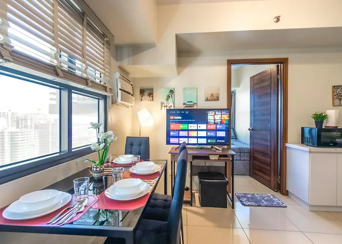New And Cozy! Good For 1-5 Guests, 1br, Free Pool & Gym, Kids Place And Billard In Horizon 101 Cebu