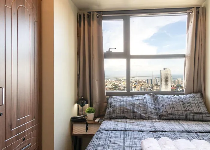 New And Cozy! Good For 1-5 Guests, 1br, Free Pool & Gym, Kids Place And Billard In Horizon 101 Apartment Cebu