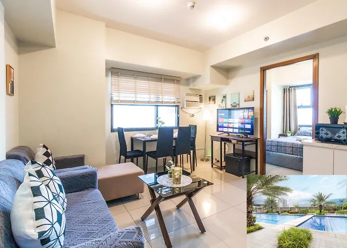 New And Cozy! Good For 1-5 Guests, 1br, Free Pool & Gym, Kids Place And Billard In Horizon 101 * Cebu